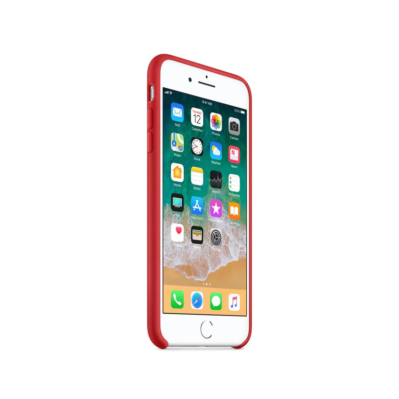 Apple iPhone 8 Plus/7 Plus Silicone Case - (PRODUCT)RED