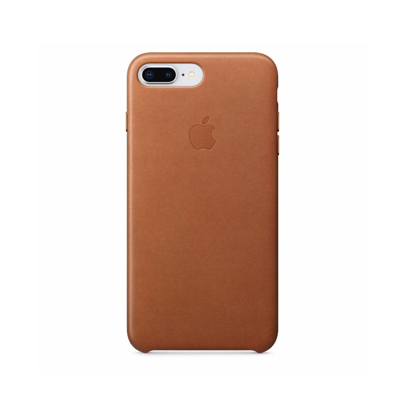 iPhone 8 Plus / 7 Plus Leather Case - Saddle Brown