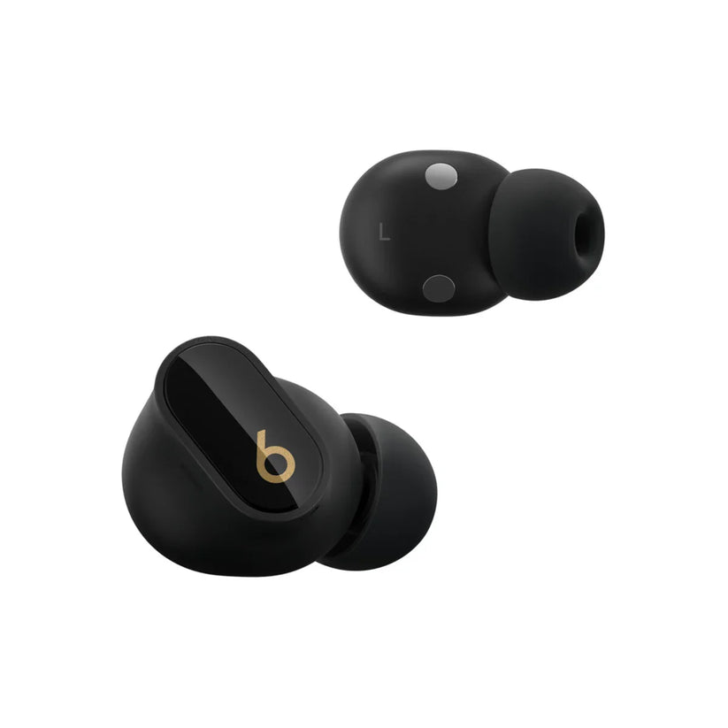 Beats Studio Buds + - True Wireless Noise Cancelling Earbuds - Black/Gold