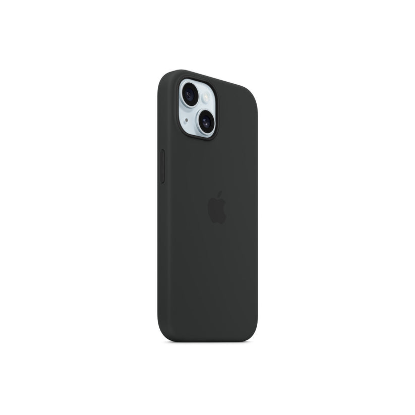iPhone 15 Silicone Case with MagSafe - Black