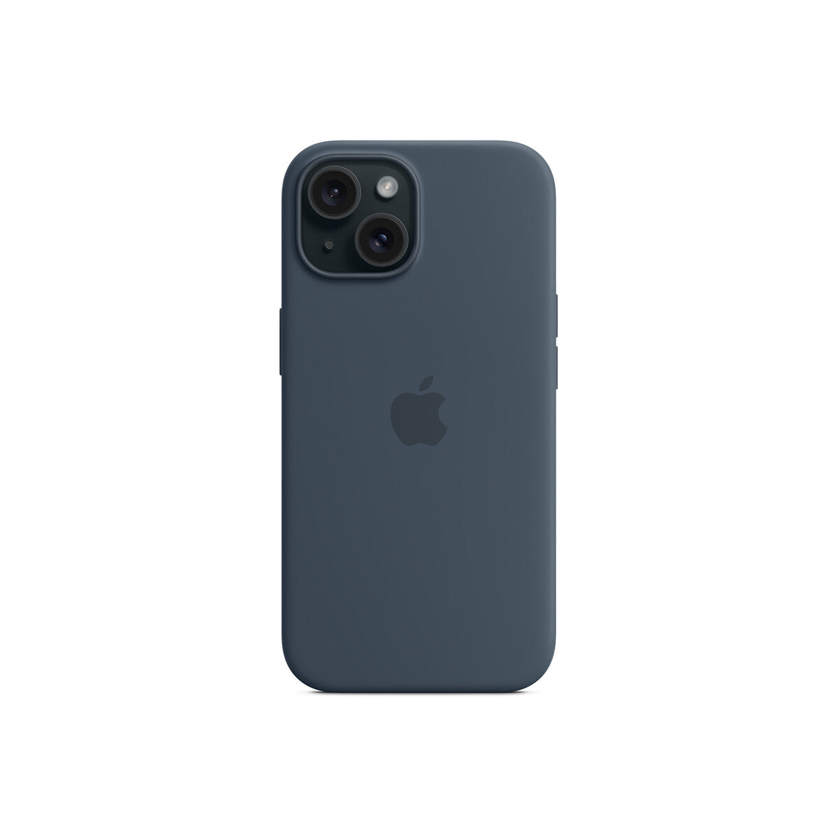 iPhone 15 Silicone Case with MagSafe - Storm Blue
