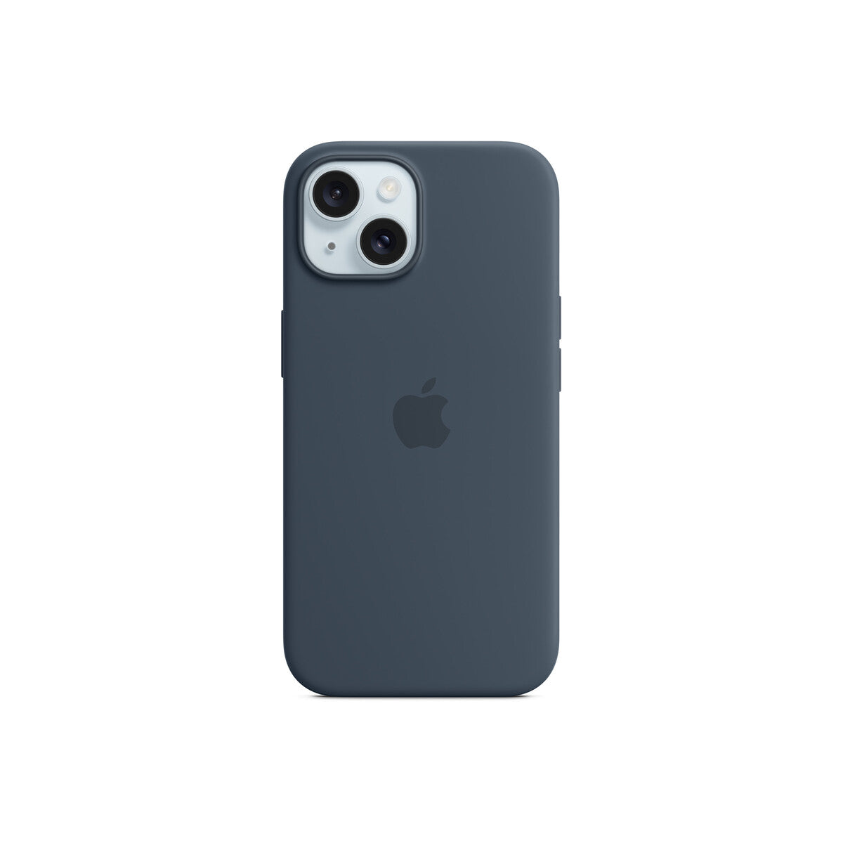 iPhone 15 Silicone Case with MagSafe - Storm Blue