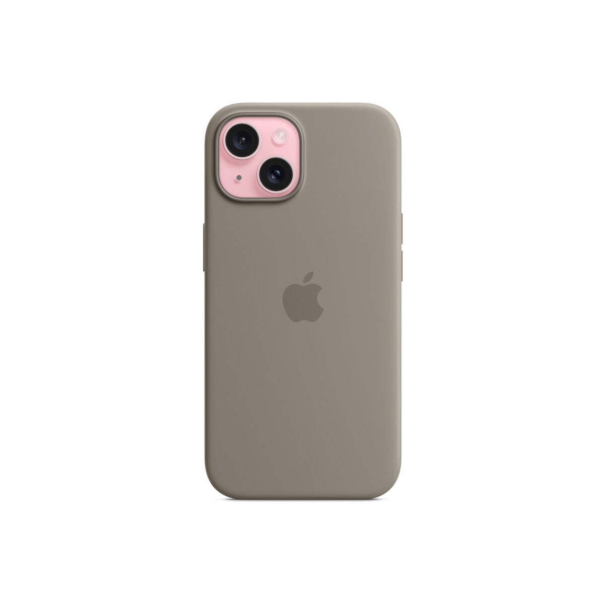 iPhone 15 Silicone Case with MagSafe - Clay