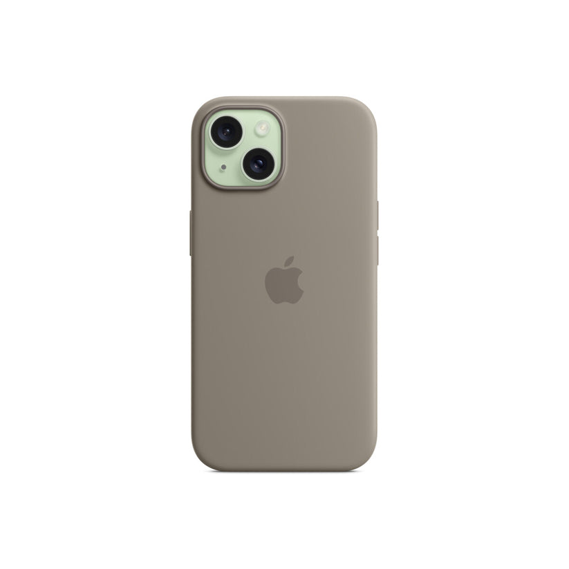 iPhone 15 Silicone Case with MagSafe - Clay