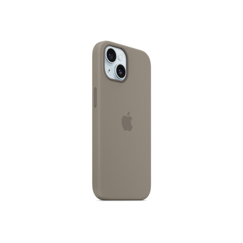 iPhone 15 Silicone Case with MagSafe - Clay
