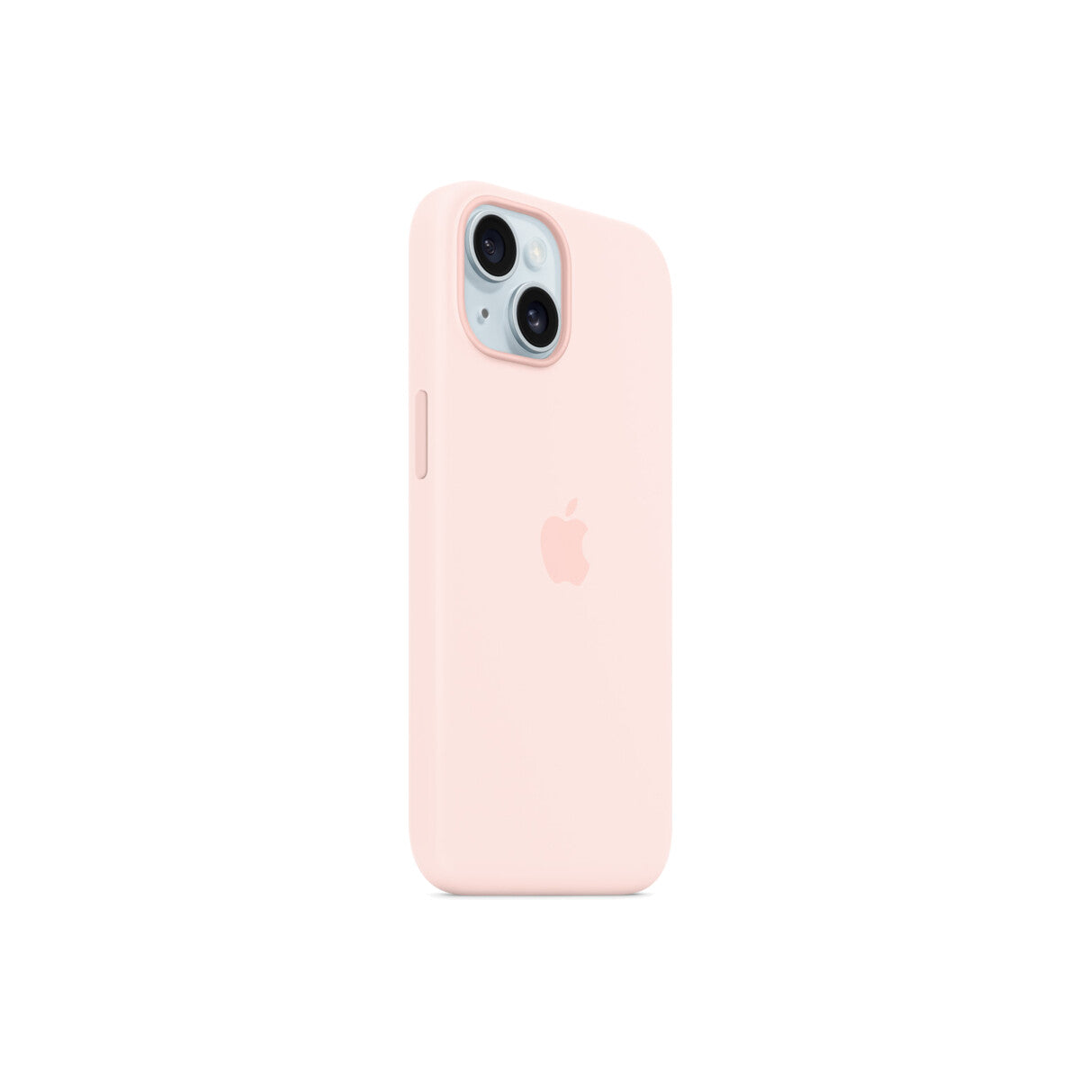 iPhone 15 Silicone Case with MagSafe - Light Pink