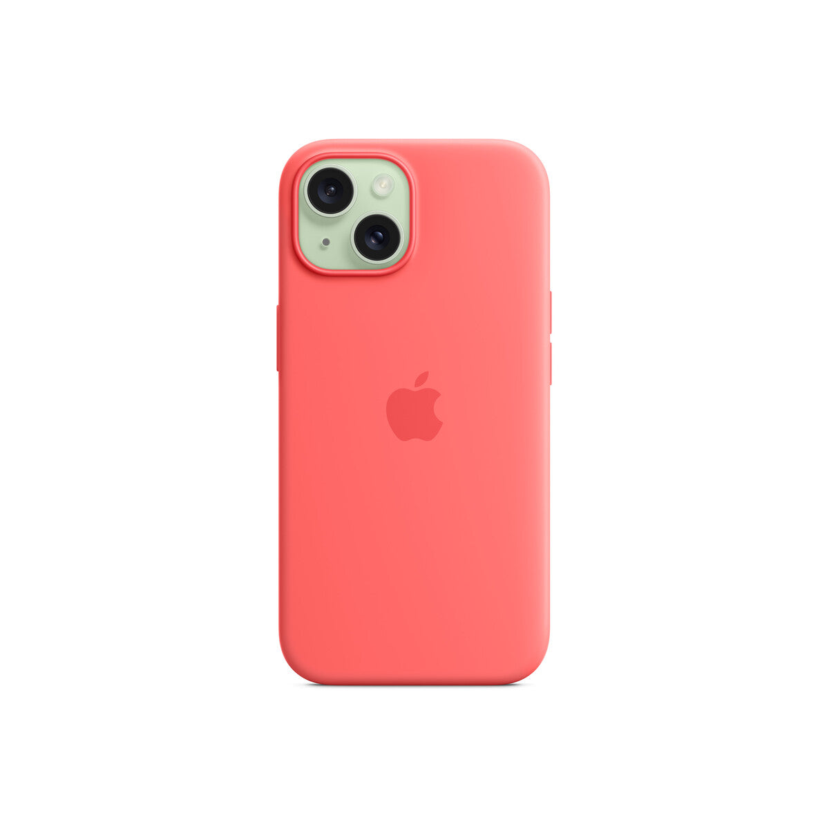 iPhone 15 Silicone Case with MagSafe - Guava