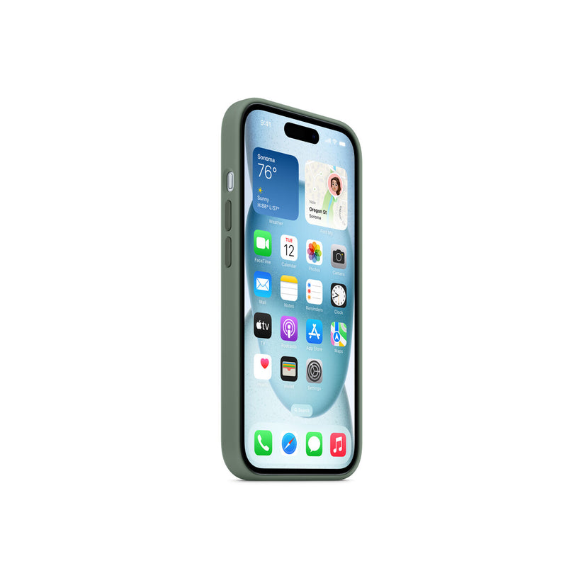 iPhone 15 Silicone Case with MagSafe - Cypress