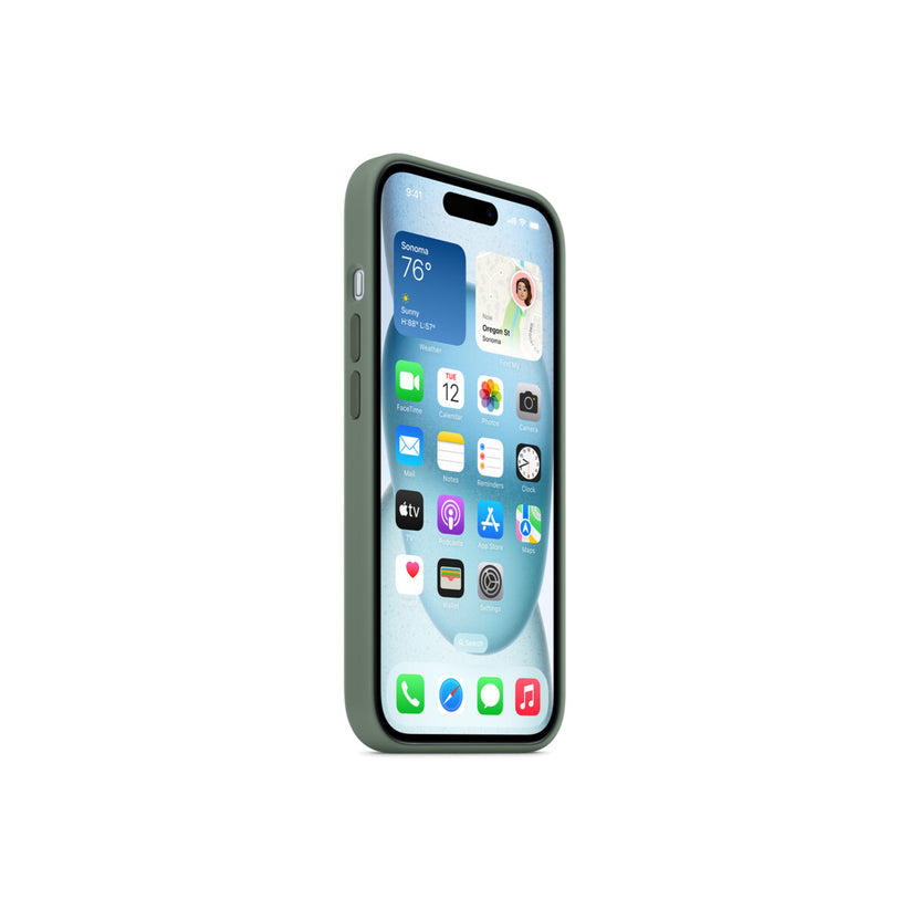 iPhone 15 Silicone Case with MagSafe - Cypress