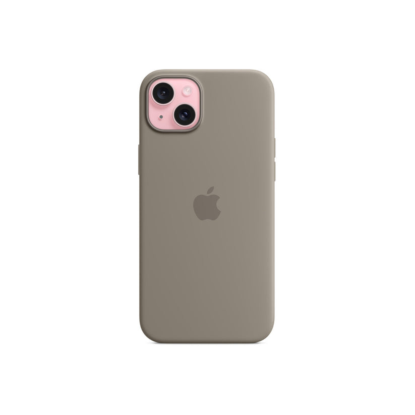 iPhone 15 Plus Silicone Case with MagSafe - Clay