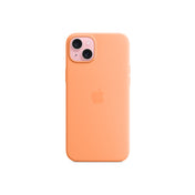 iPhone 15 Plus Silicone Case with MagSafe - Orange Sorbet
