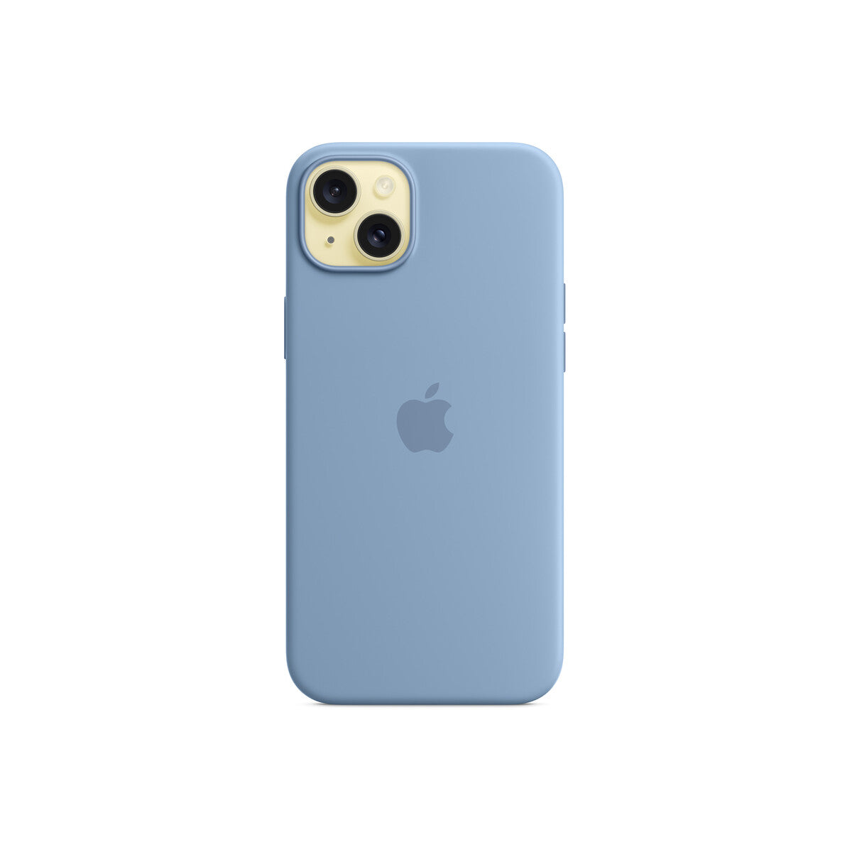 iPhone 15 Plus Silicone Case with MagSafe - Winter Blue