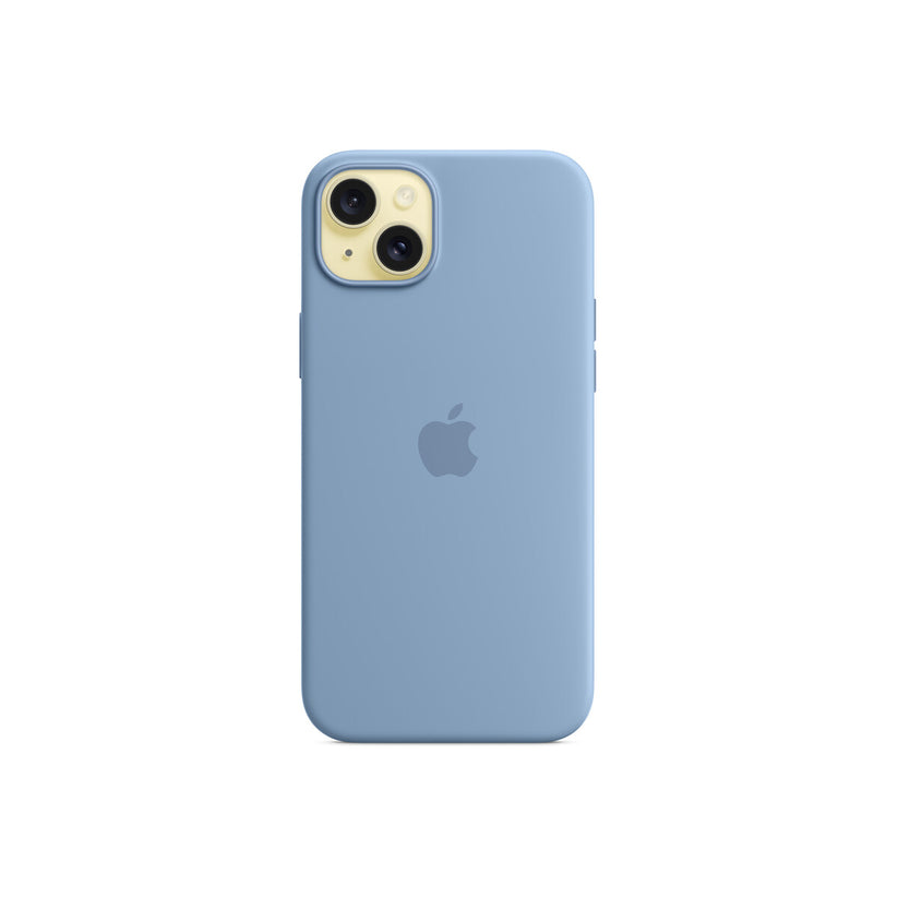 iPhone 15 Plus Silicone Case with MagSafe - Winter Blue