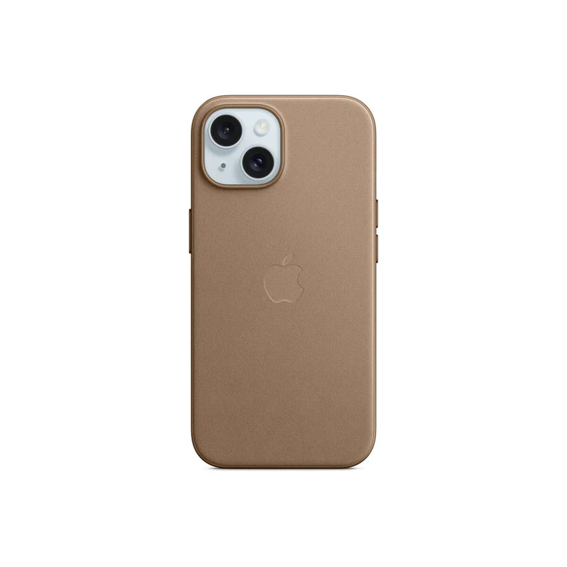 iPhone 15 FineWoven Case with MagSafe - Taupe