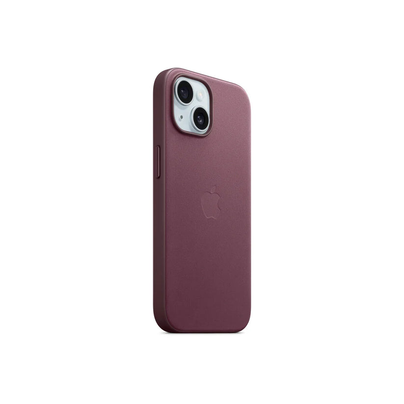 iPhone 15 FineWoven Case with MagSafe - Mulberry
