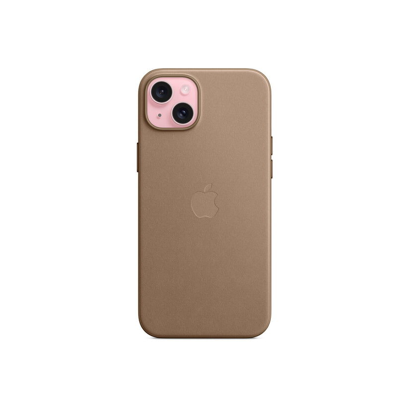 iPhone 15 Plus FineWoven Case with MagSafe - Taupe