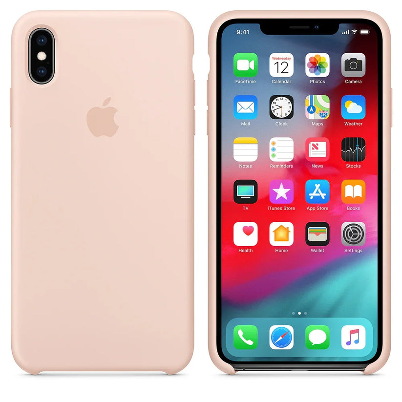 Apple iPhone XS Max Silicone Case - Pink Sand