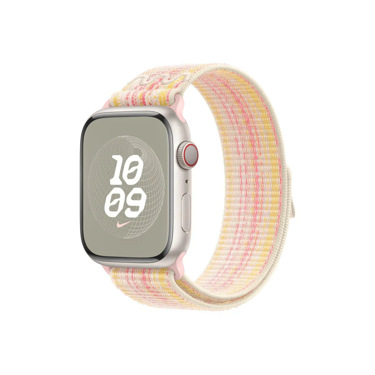 45mm Starlight/Pink Nike Sport Loop