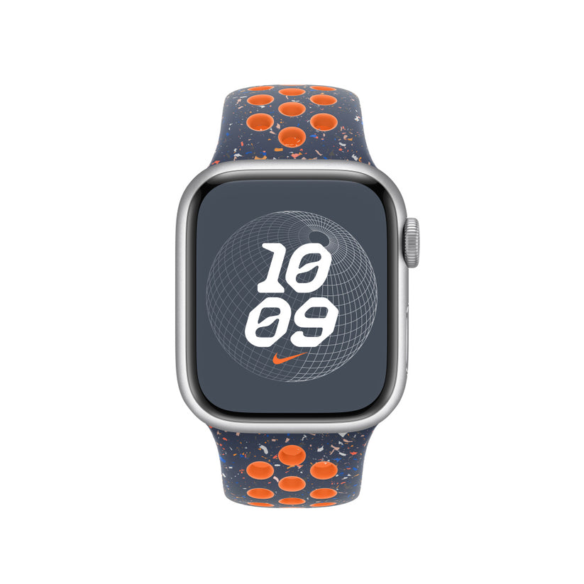 41mm Blue Flame Nike Sport Band - M/L