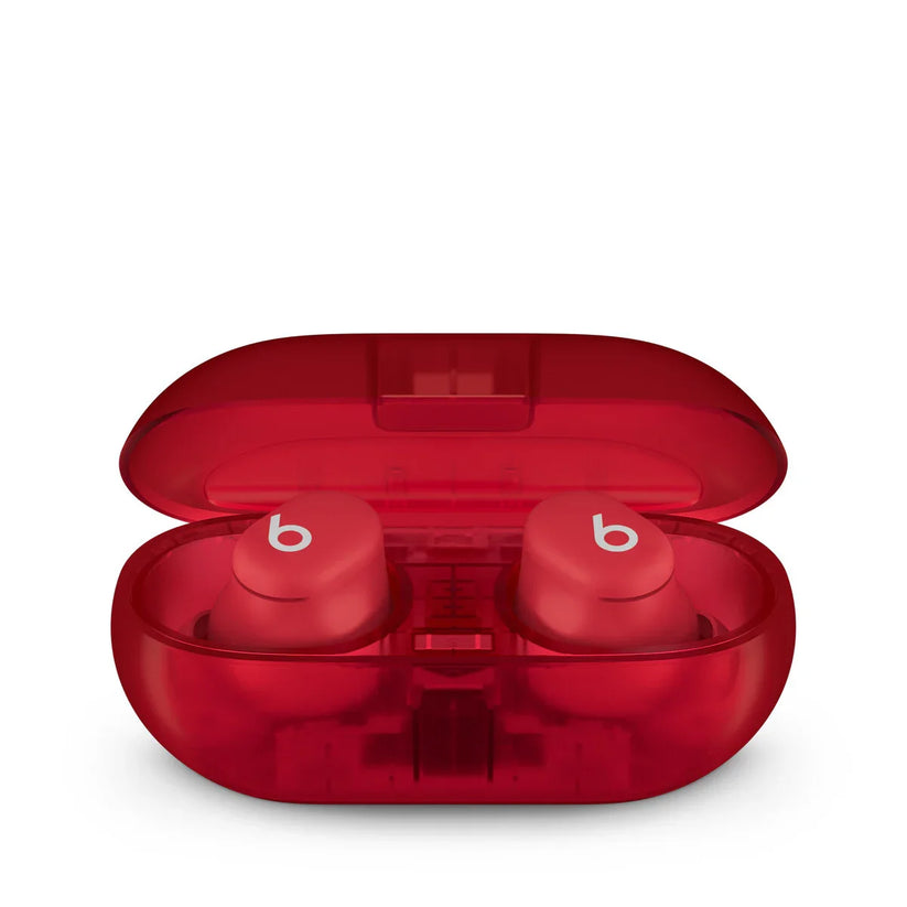 Beats Solo Buds - True Wireless Earbuds - Transparent Red