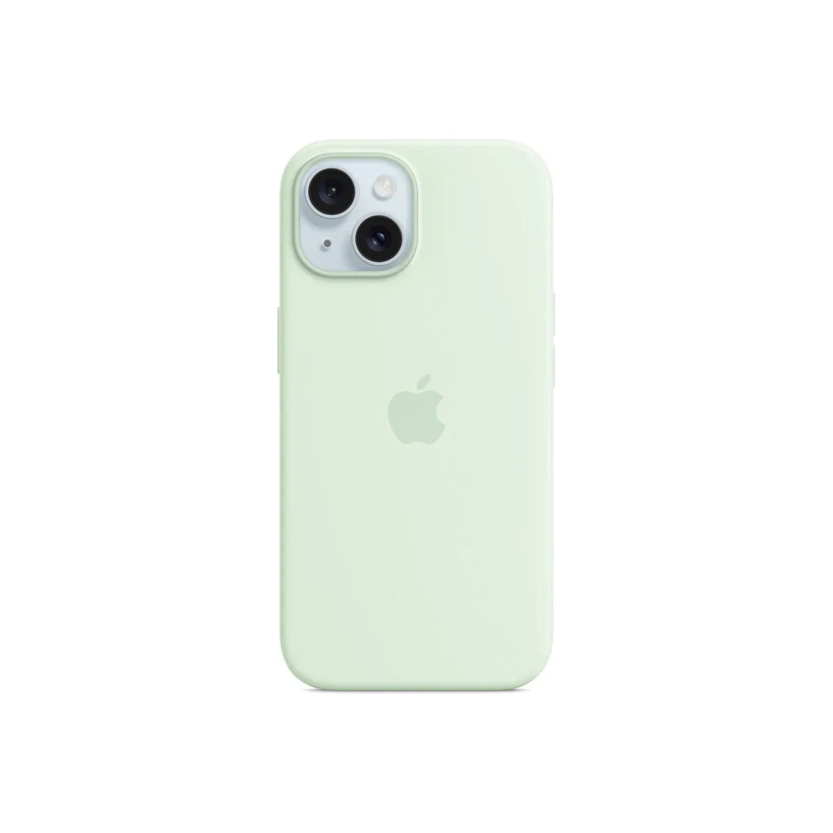 iPhone 15 Silicone Case with MagSafe - Soft Mint