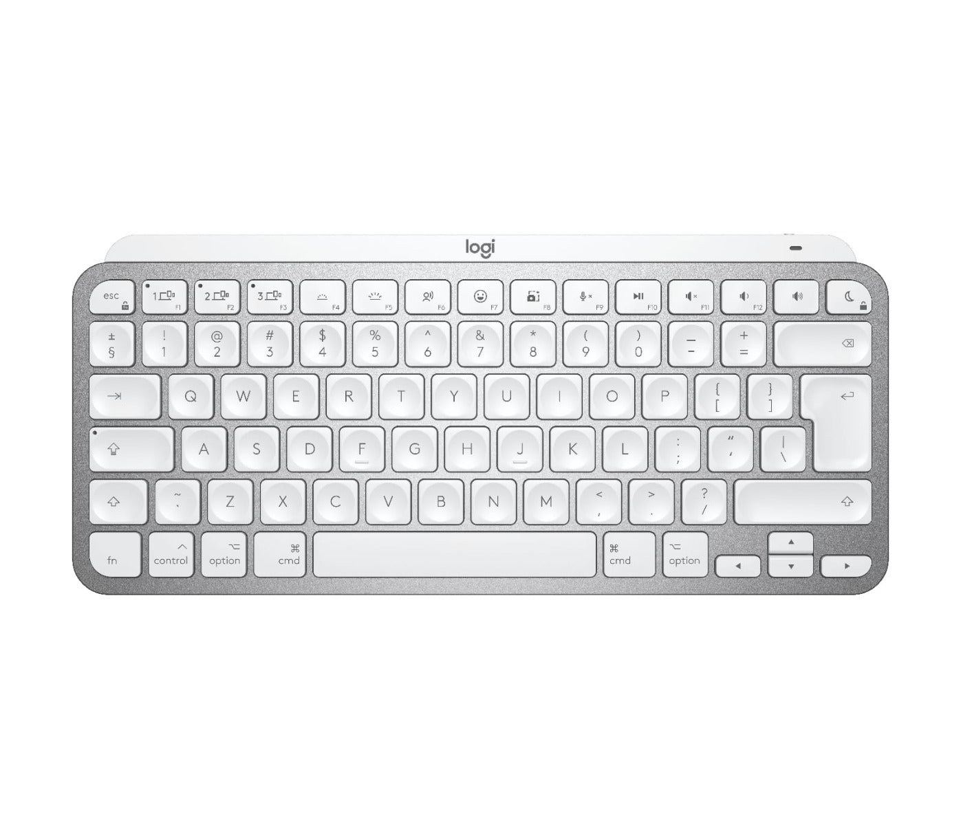 MX Keys Mini For Mac Minimalist Wireless Illuminated Keyboard - PALE GREY - US INT'L - EMEA