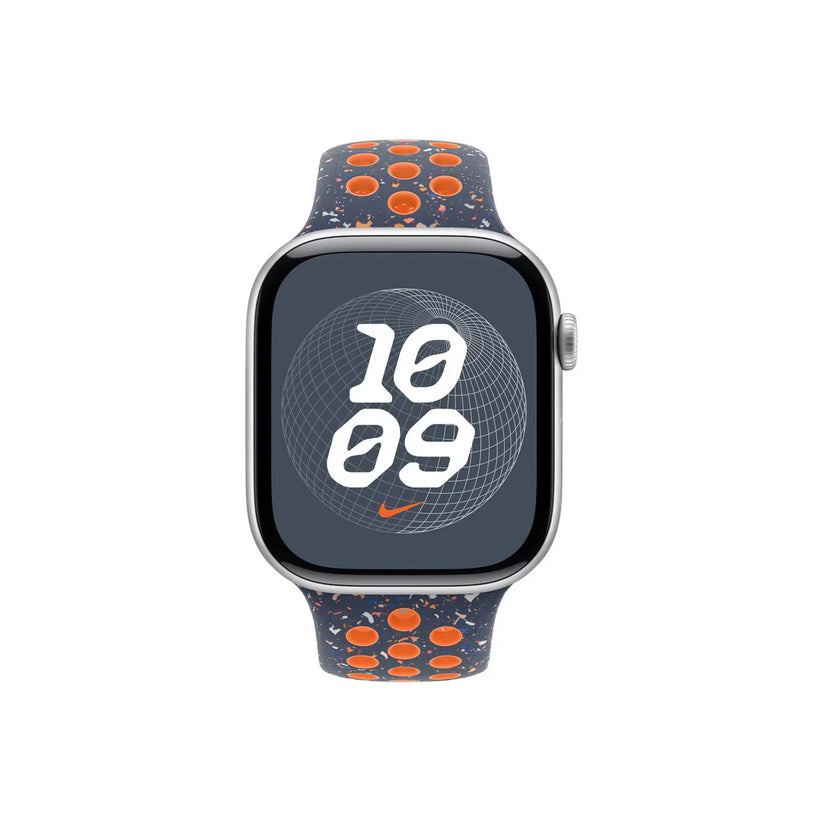 40mm Blue Flame Nike Sport Band - S/M