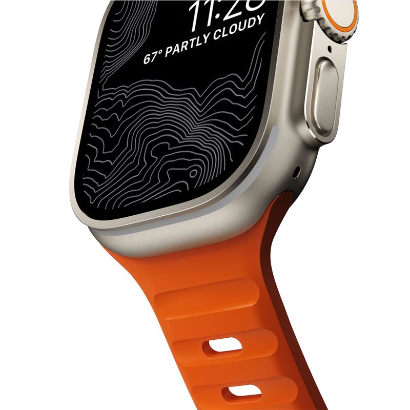 Nomad Sport Strap M/L, orange - AW 49/45/44/42 mm