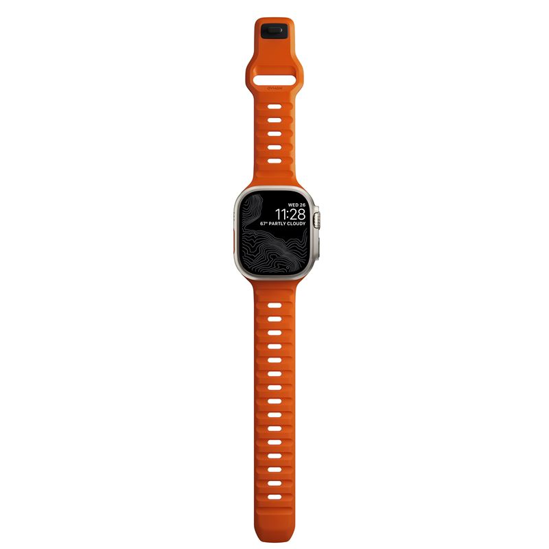Nomad Sport Strap M/L, orange - AW 49/45/44/42 mm