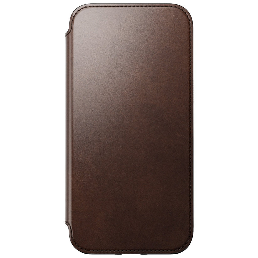 Nomad Leather MS Folio, brown - iPhone 14 Pro Max