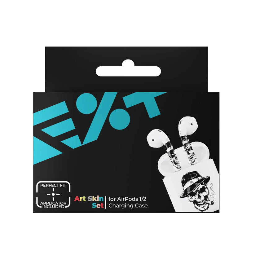 Skin NEXT ONE pentru AirPods - Craniu