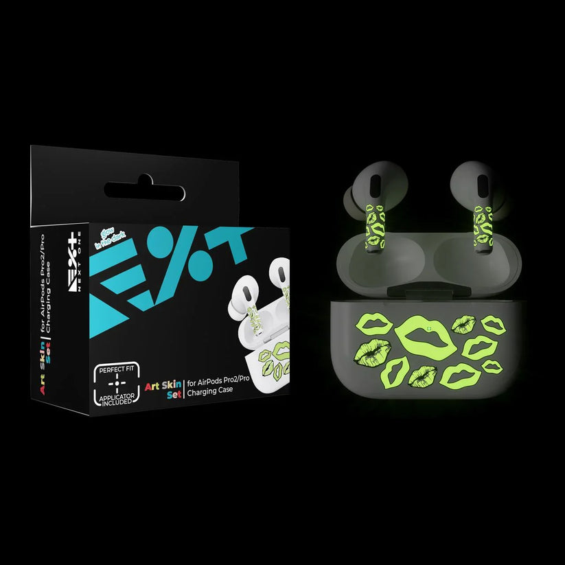 Skin NEXT ONE pentru AirPods Pro - Buze fosforescente