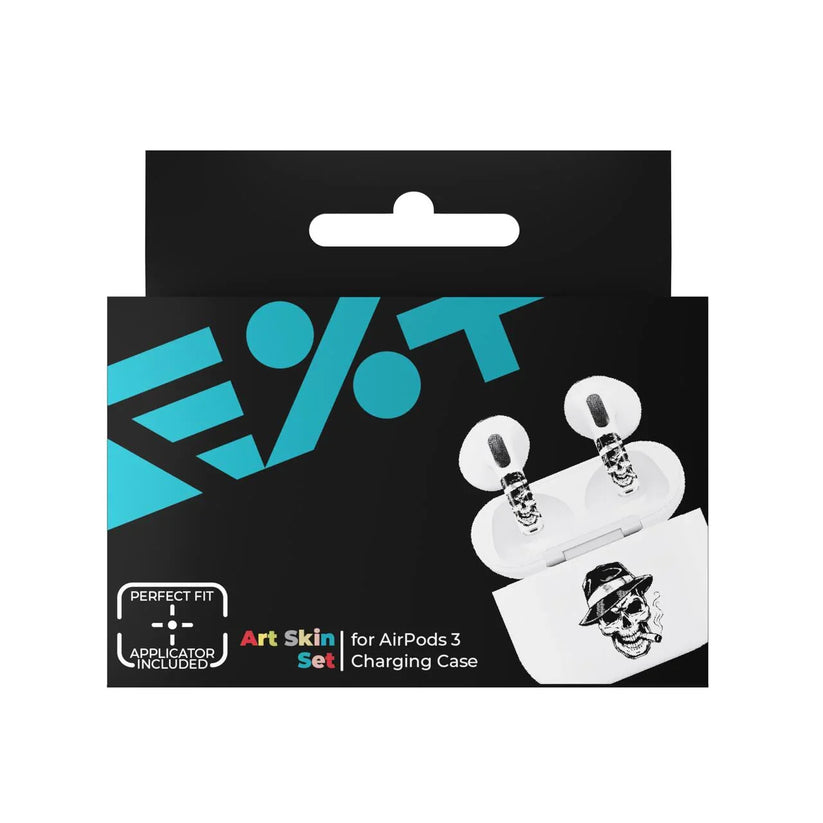 Skin NEXT ONE pentru AirPods 3rd Gen. - Craniu