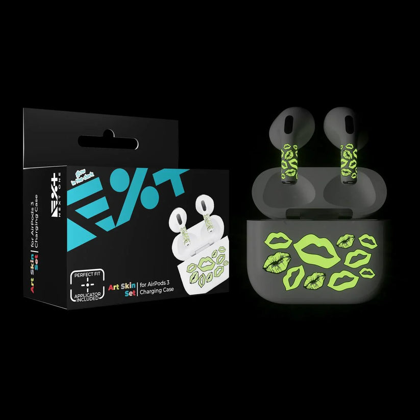 Skin NEXT ONE pentru AirPods 3rd Gen. - Buze fosforescente