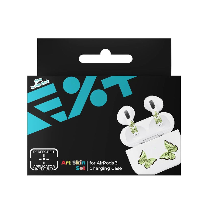 Skin NEXT ONE pentru AirPods 3rd Gen. - Fluture fosforescent