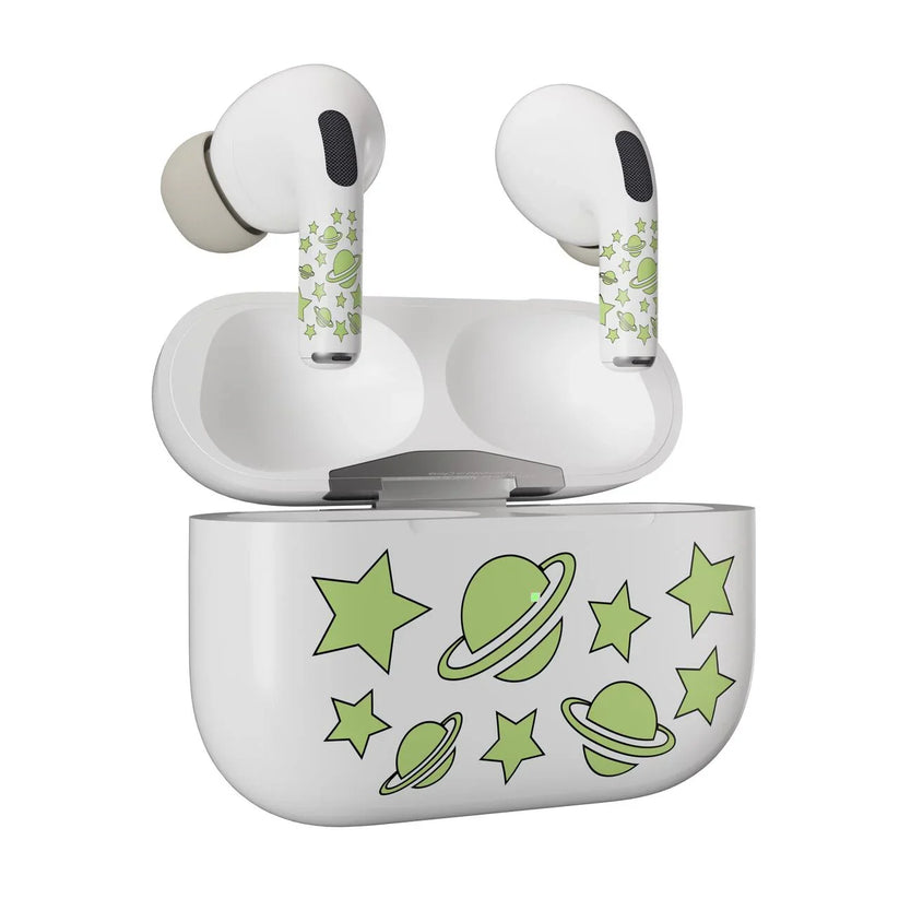 Skin NEXT ONE pentru AirPods Pro - Planete fosforescente