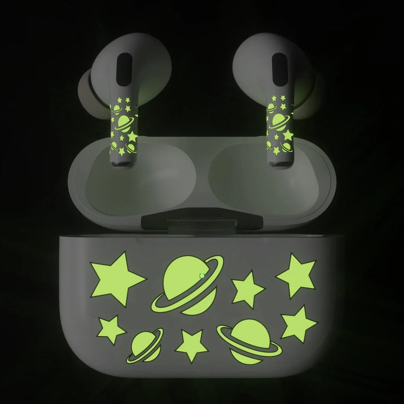 Skin NEXT ONE pentru AirPods Pro - Planete fosforescente
