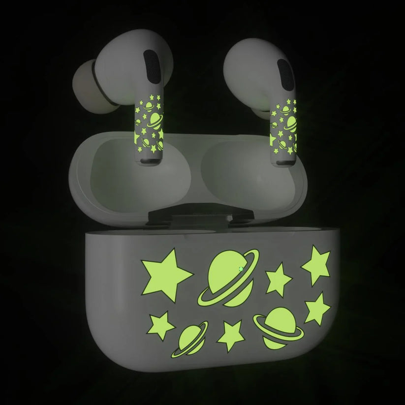 Skin NEXT ONE pentru AirPods Pro - Planete fosforescente