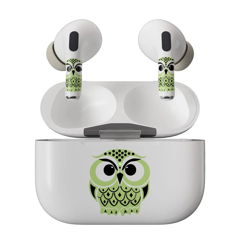 Skin NEXT ONE pentru AirPods Pro - Bufnita fosforescenta
