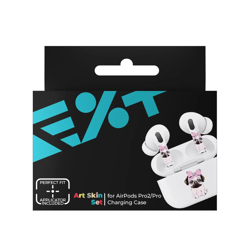 Skin NEXT ONE pentru AirPods Pro - Pug Roz