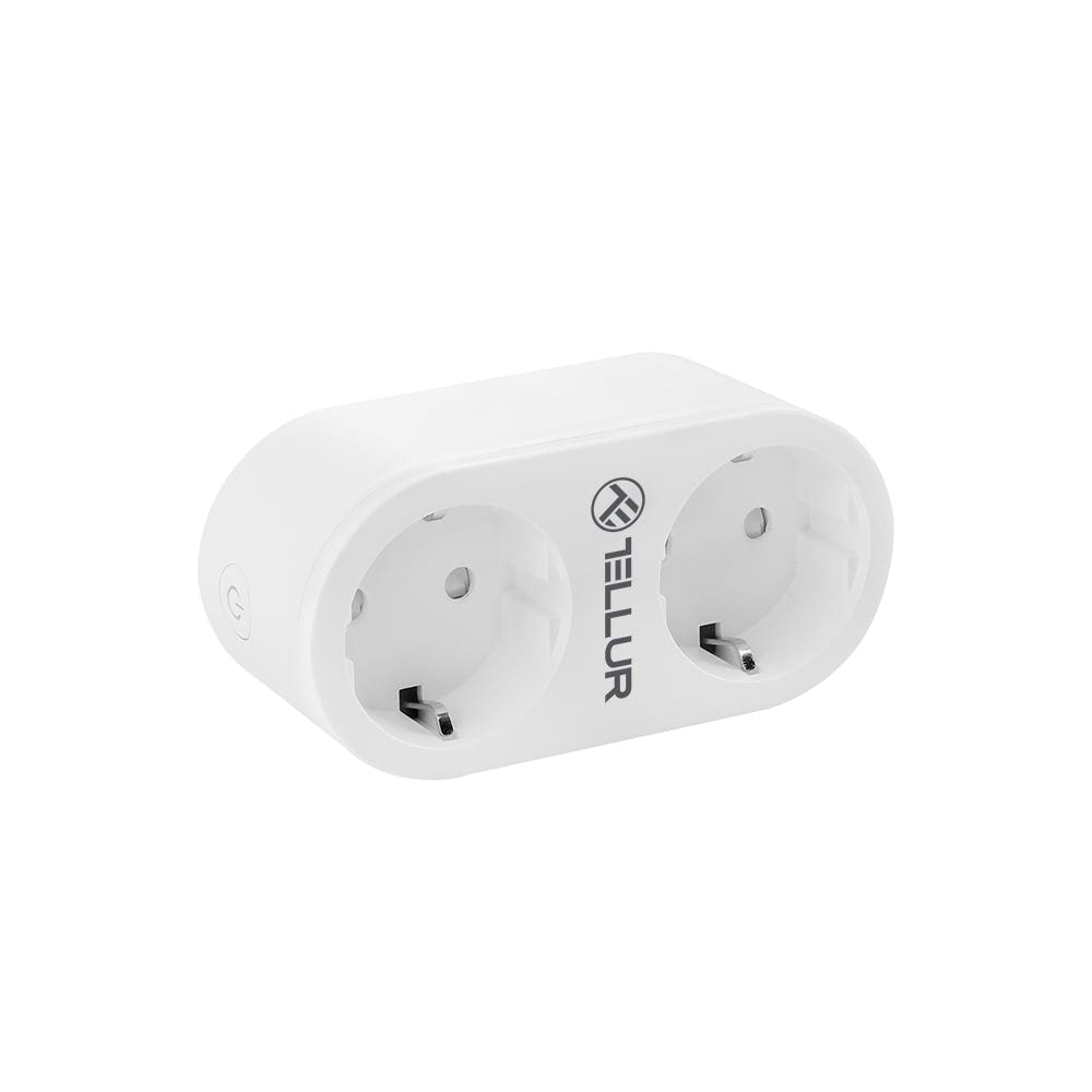 Priza WiFi Tellur, 2 porturi EU, 16A