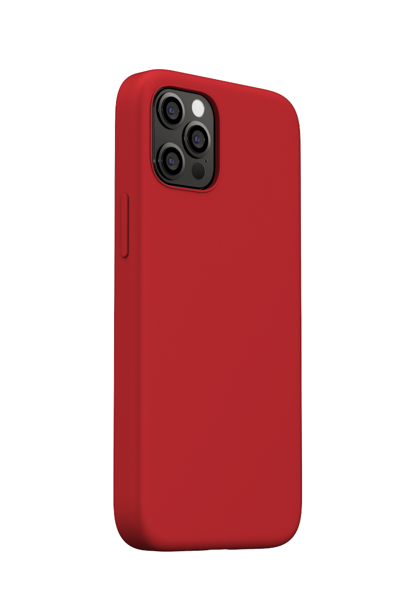 Red Silicone Case | iPhone 12 Pro Max MagSafe compatible