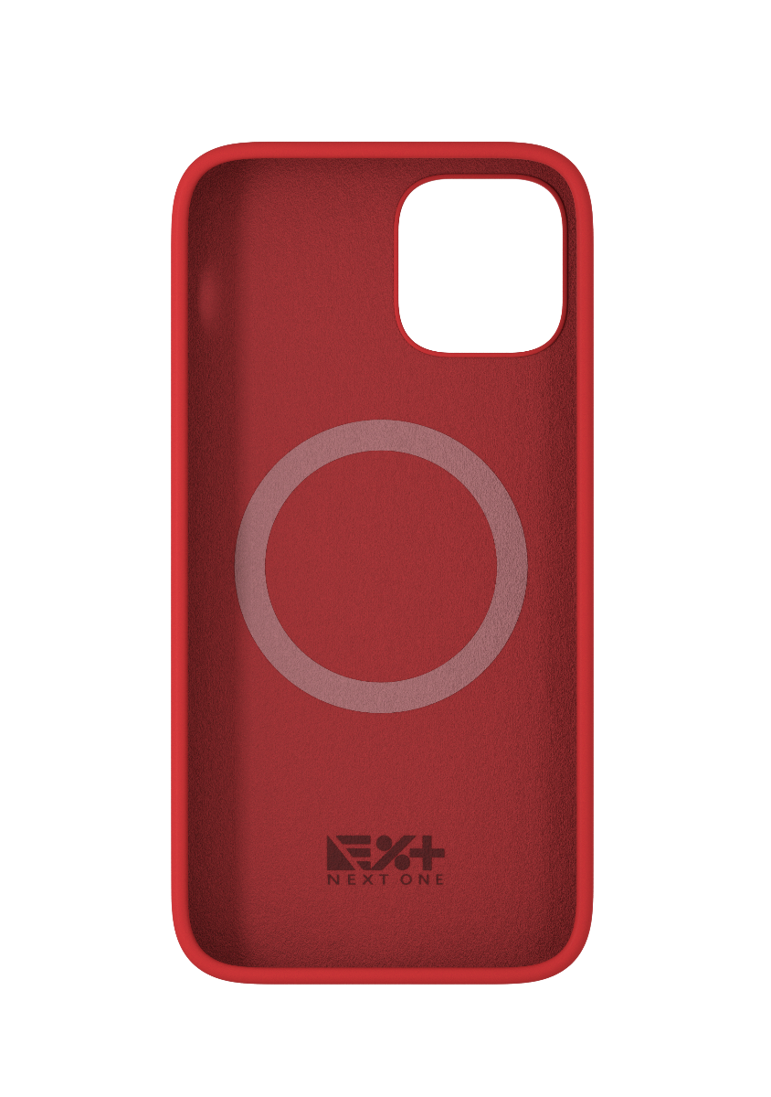Red Silicone Case | iPhone 12 Pro Max MagSafe compatible