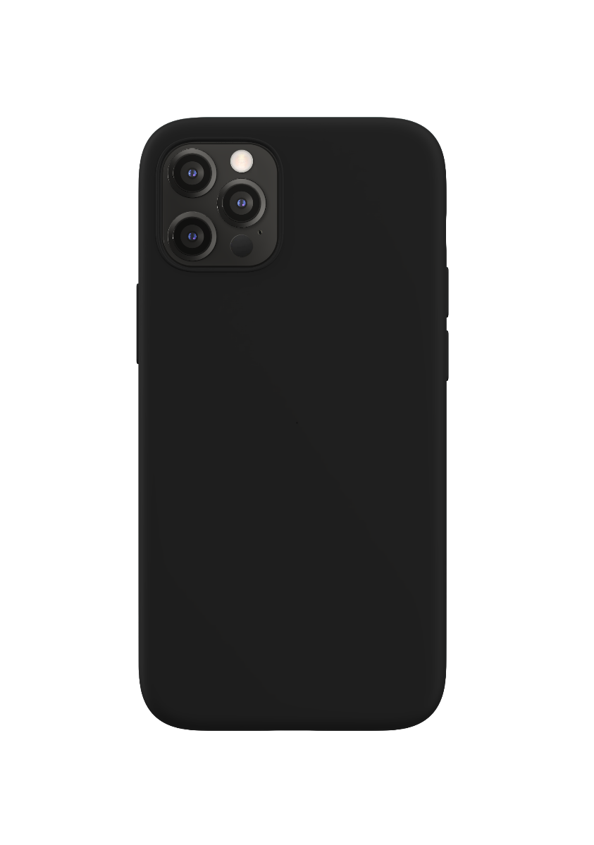 Black Silicone Case | iPhone 12/12 Pro MagSafe compatible