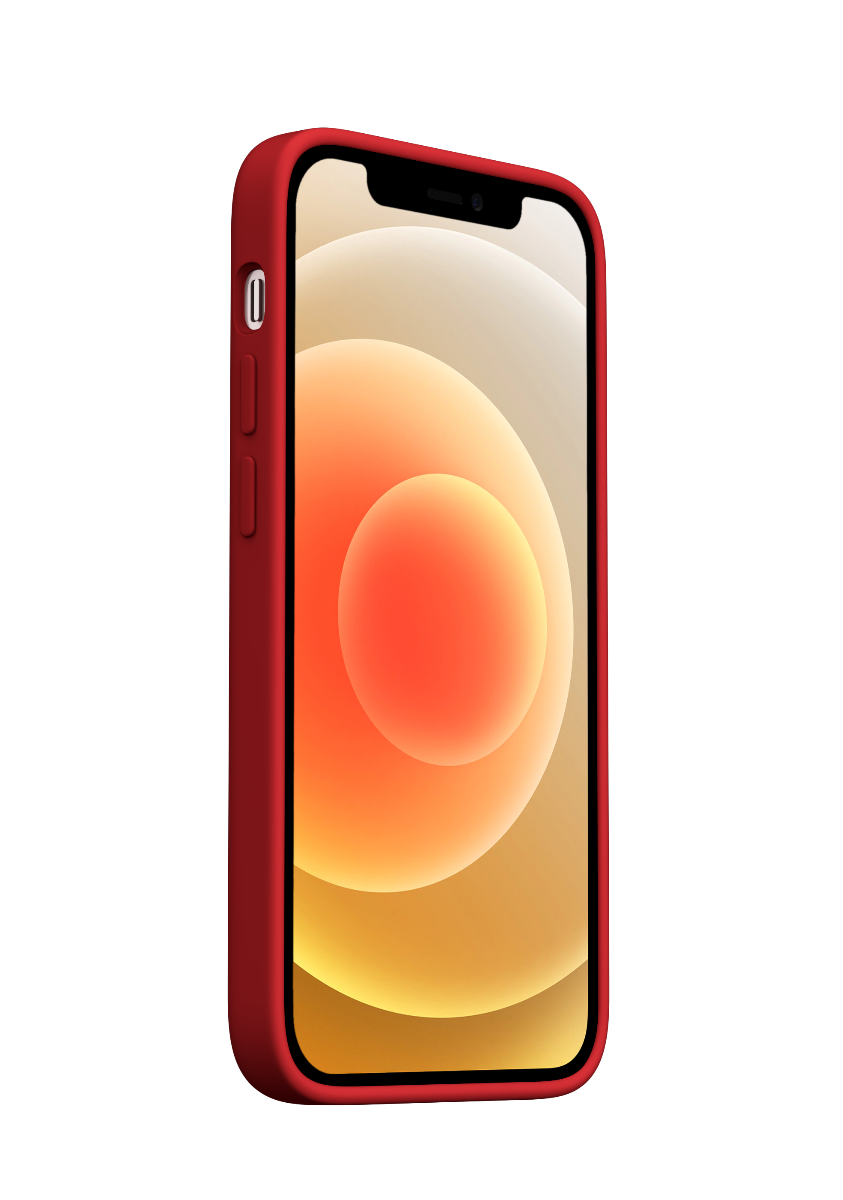 Red Silicone Case | iPhone 12 Pro Max MagSafe compatible
