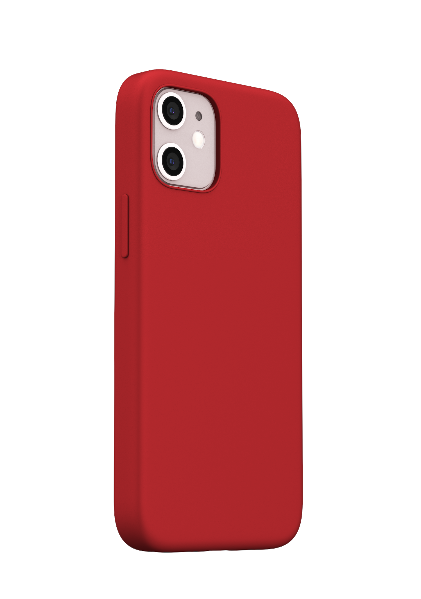 Red Silicone Case | iPhone 12 mini MagSafe compatible