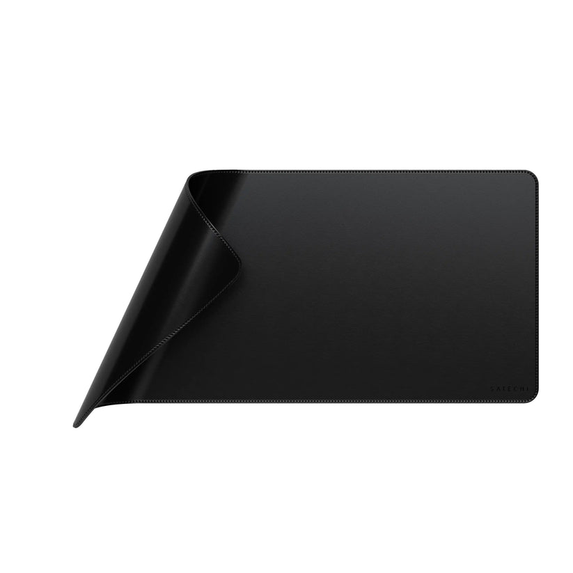 Satechi Vegan-Leather Premium Desk Mat - Black