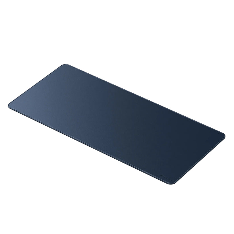 Satechi Vegan-Leather Premium Desk Mat - Blue
