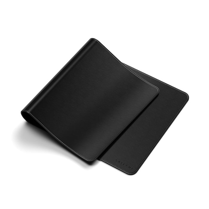 Satechi Vegan-Leather Premium Desk Mat - Black