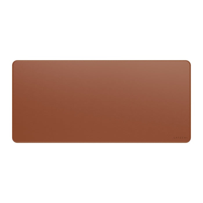 Satechi Vegan-Leather Premium Desk Mat - Brown